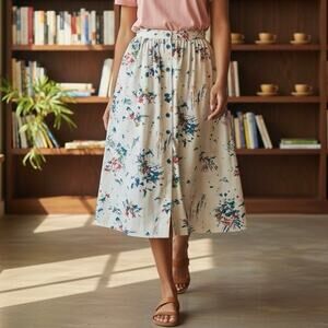 Family Fashions by Avon skirt. A-line splatter print size 7
Union Made